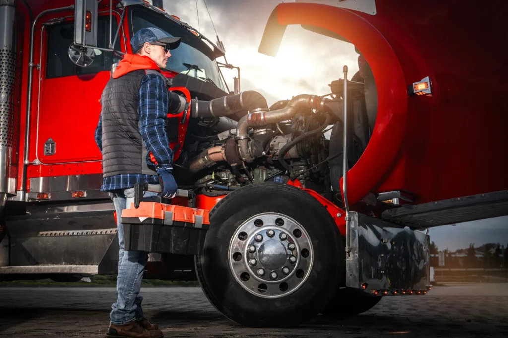 Current image: temporary truck fix versus proper repair decision in roadside breakdown conditions Calgary